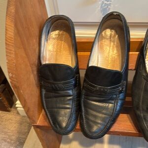 Vintage men’s black valley slip on shoes size 13